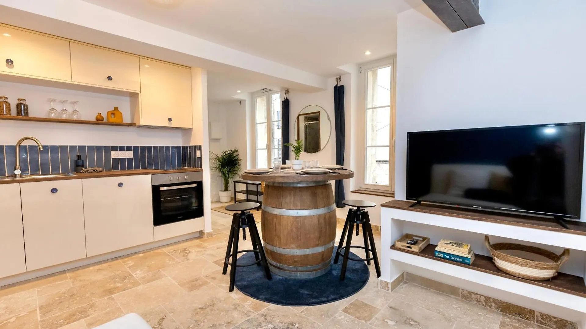 Suite Bleu D'Azur - Hypercentre - Wifi Apt
