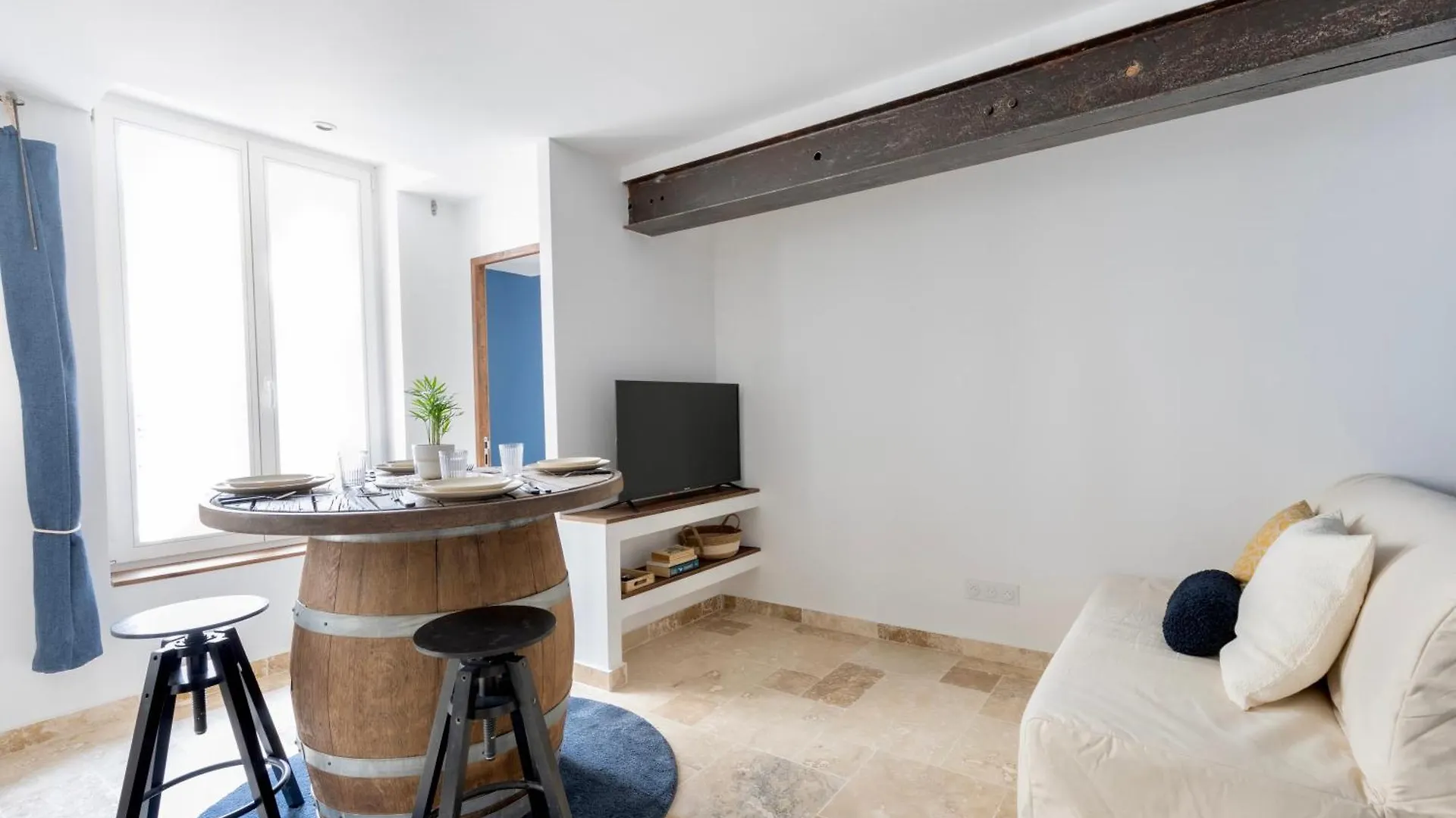 Suite Bleu D'Azur - Hypercentre - Wifi Apt